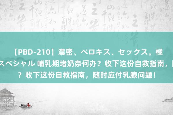 【PBD-210】濃密、ベロキス、セックス。極上接吻性交 8時間スペシャル 哺乳期堵奶奈何办？收下这份自救指南，随时应付乳腺问题！