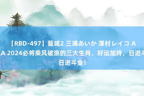 【RBD-497】籠城2 三浦あいか 澤村レイコ ASUKA 2024必将乘风破浪的三大生肖，好运加持，日进斗金！