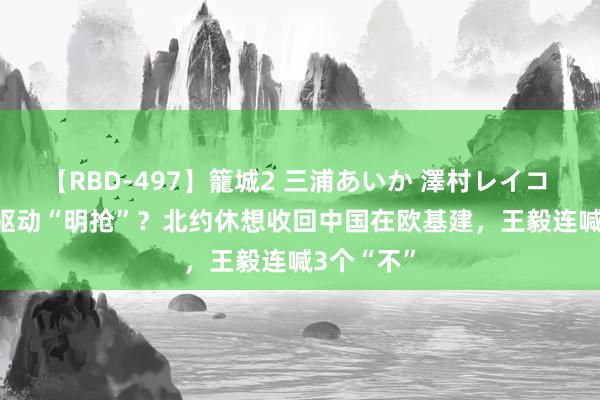 【RBD-497】籠城2 三浦あいか 澤村レイコ ASUKA 驱动“明抢”？北约休想收回中国在欧基建，王毅连喊3个“不”