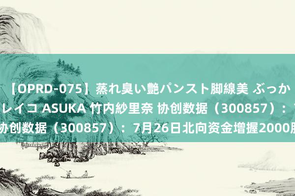 【OPRD-075】蒸れ臭い艶パンスト脚線美 ぶっかけゴックン大乱交 澤村レイコ ASUKA 竹内紗里奈 协创数据（300857）：7月26日北向资金增握2000股