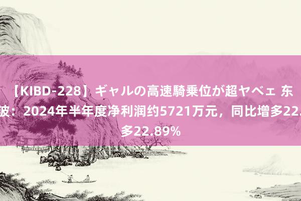 【KIBD-228】ギャルの高速騎乗位が超ヤベェ 东软载波：2024年半年度净利润约5721万元，同比增多22.89%