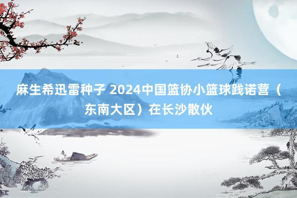 麻生希迅雷种子 2024中国篮协小篮球践诺营（东南大区）在长沙散伙