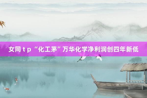 女同 t p “化工茅”万华化学净利润创四年新低